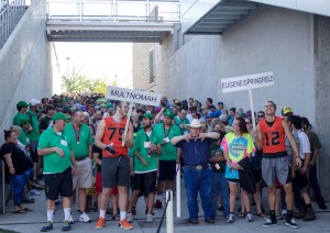 Special Olympics Oregon participants