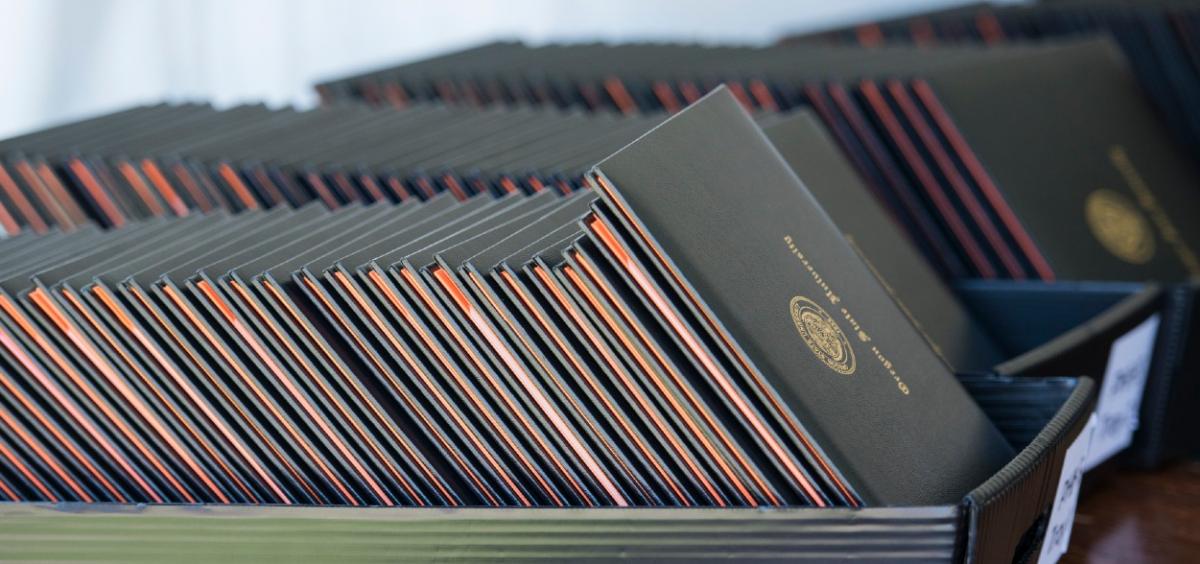 OSU diplomas
