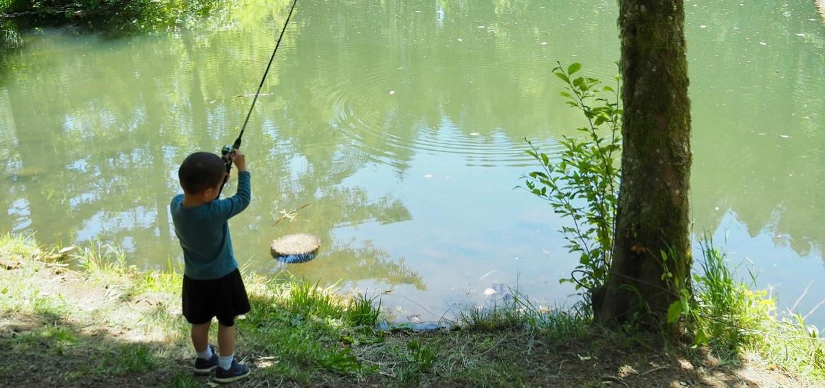 Young angler, Get Outdoors Day 2018, photo by Julia Lont