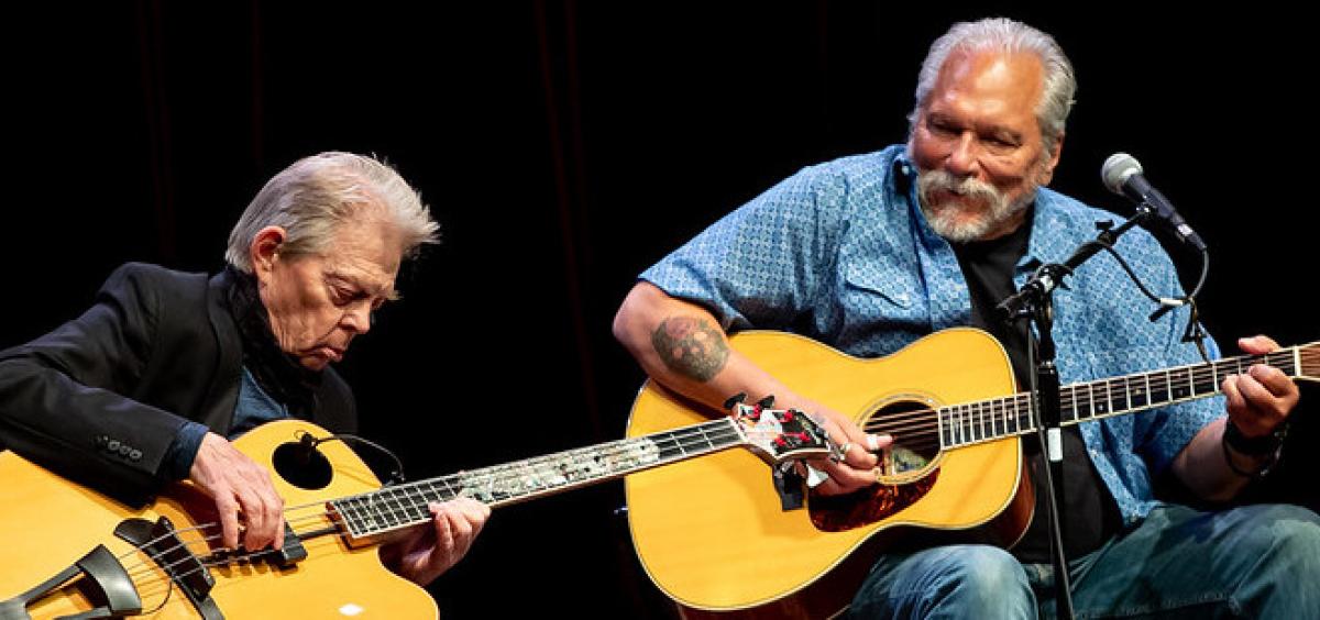 Hot Tuna members Jack Casady and Jorma Kaukonen 