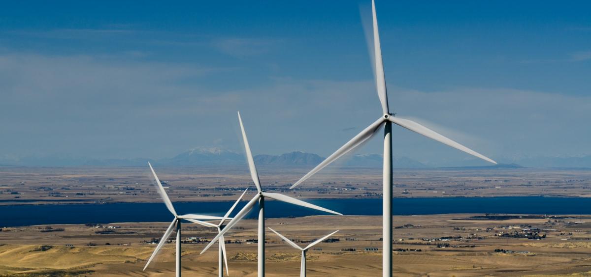 wind turbines