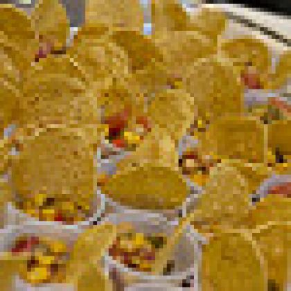 Photo of healthy tailgate food 