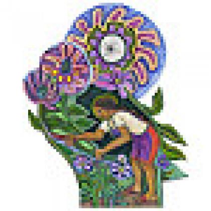 Image of artwork by Betty LaDuke
