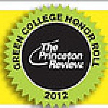princeton review green college honor roll logo
