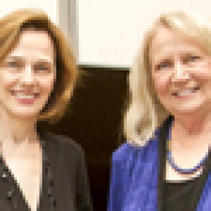 Image of Rachelle McCabe and Kathleen Dean Moore