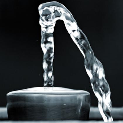 Stock image of clean water