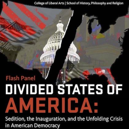 Divided States of America panel flyer