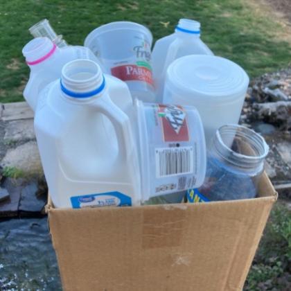 Plastic waste