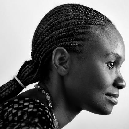 Portrait of Lydia Chipimo, Zambia.