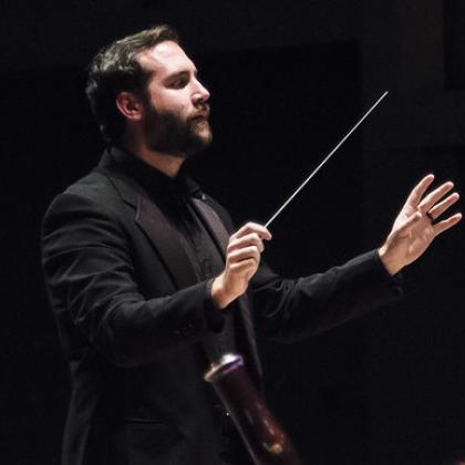 Olin Hannum conducting