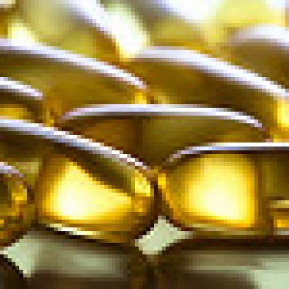 Fish oil capsules