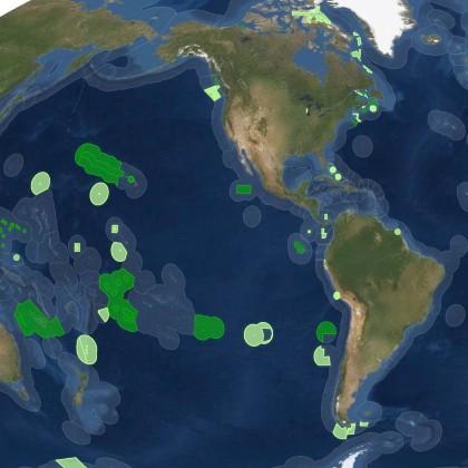 Protected areas in ocean
