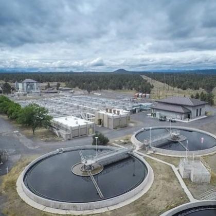 Bend wastewater reclamation plant
