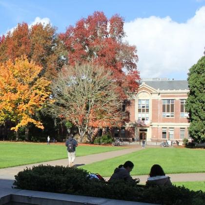 OSU campus in autumn